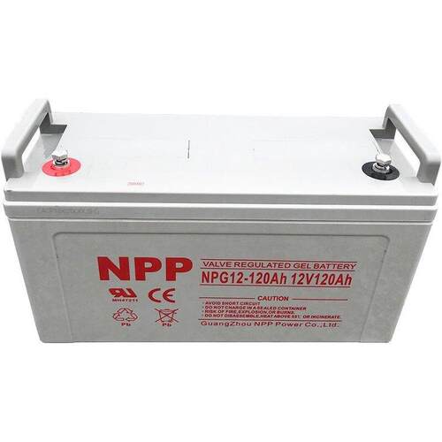NPP12V100ah铅酸蓄电池太阳能胶体电池组12v200ah太阳能胶体电池