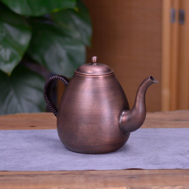 纯铜紫铜礼拜洗壶执壶水瓶水壶唐瓶唐壶唐瓶壶回族回民小净汤瓶壶