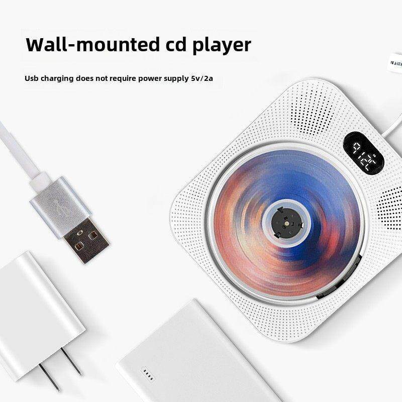 蓝牙CD机音响cd播放机一体覆古壁挂家用便携式学生随身听英语专辑