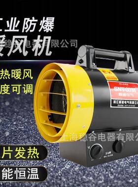 源头厂家BGP工业防爆暖风机速热暖风翅片发热铜芯电机供暖系统