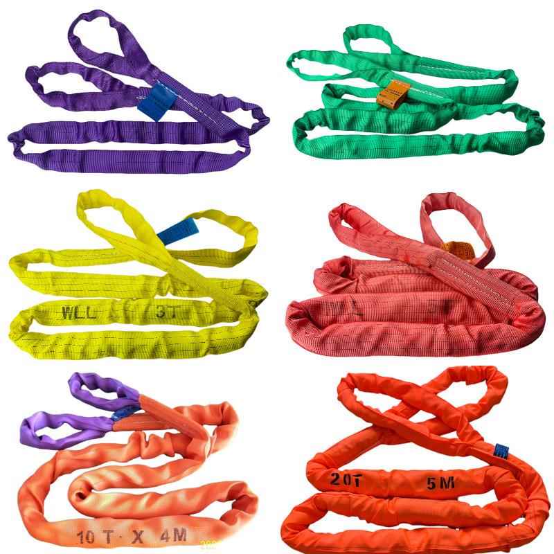 隆SOH盛供应环形柔2性吊带性1吨吨5吨0吨 圆形吊带 柔起重吊装带