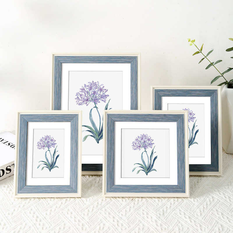 小清新相框摆台装裱5 6 7 8寸10照片画框挂墙A4a3小七寸展示框架