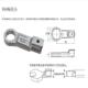 东日扳手头SH12D1X8开口头手东日扳手头TOHNISH12DX18CHI扭力扳交