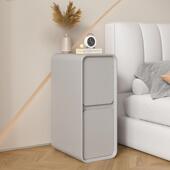 头 oth轻奢实木床柜奶油风简约代现卧小型家用室床边柜20cm夹缝超