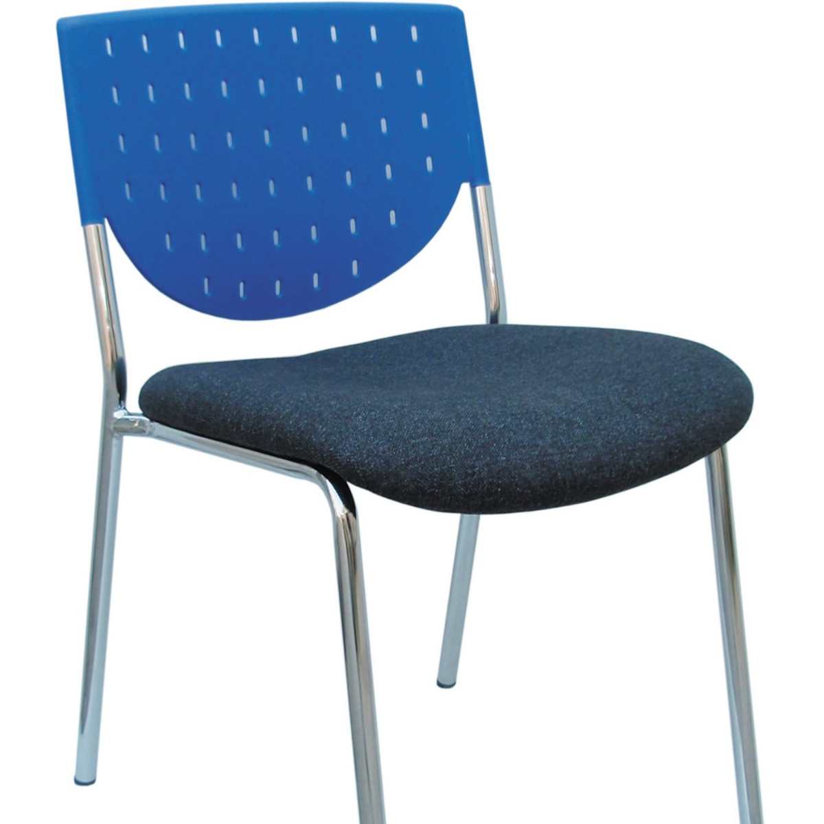 2021款简约电脑椅四脚固定塑胶会议椅职员培训洽谈椅舒适办公家具