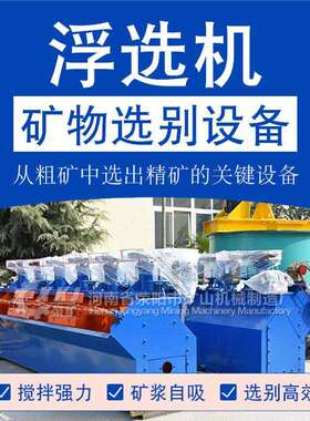 厂家价格现货供应3A4ASF含叶轮盖大中型单槽多槽选矿浮选机设备