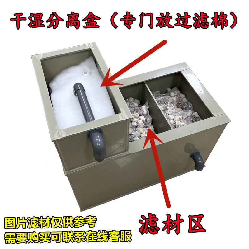 鱼池大型池静音加厚侧过滤器鱼缸锦鲤滤侧系统滤箱水循环滤过外置