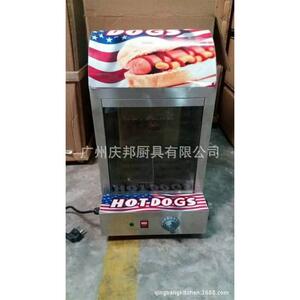 厂家直供供应商业用简易电子香肠热狗加热保温展示柜烘热多用机
