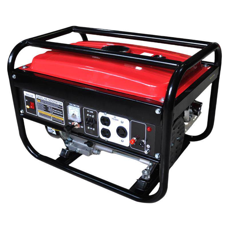 双电压110V220V3千瓦汽油机低噪音户外多燃料单相三相发电机组