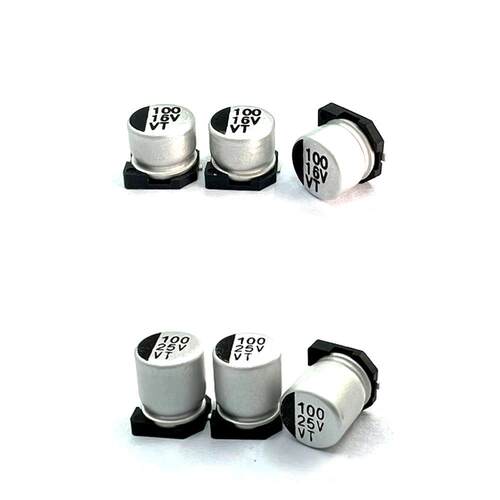 贴片铝电解容全系列HPP16V5V100UF电10V25V6.3V220UF126V47UF