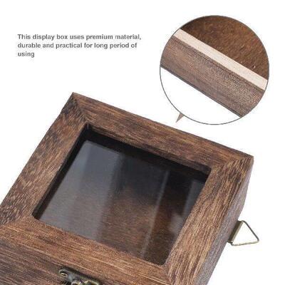 Vintage Specimen Box Photo Display Showcase Frames for