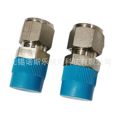不锈钢Swagelok世伟洛克端直通接头316L不锈钢气体管路接头SS-81