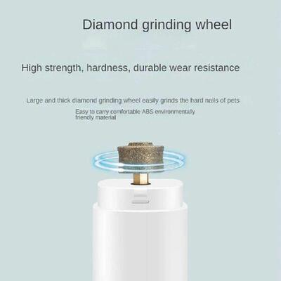 Dog Nail Grinder For Small Large Dogs Nail Clippers LED