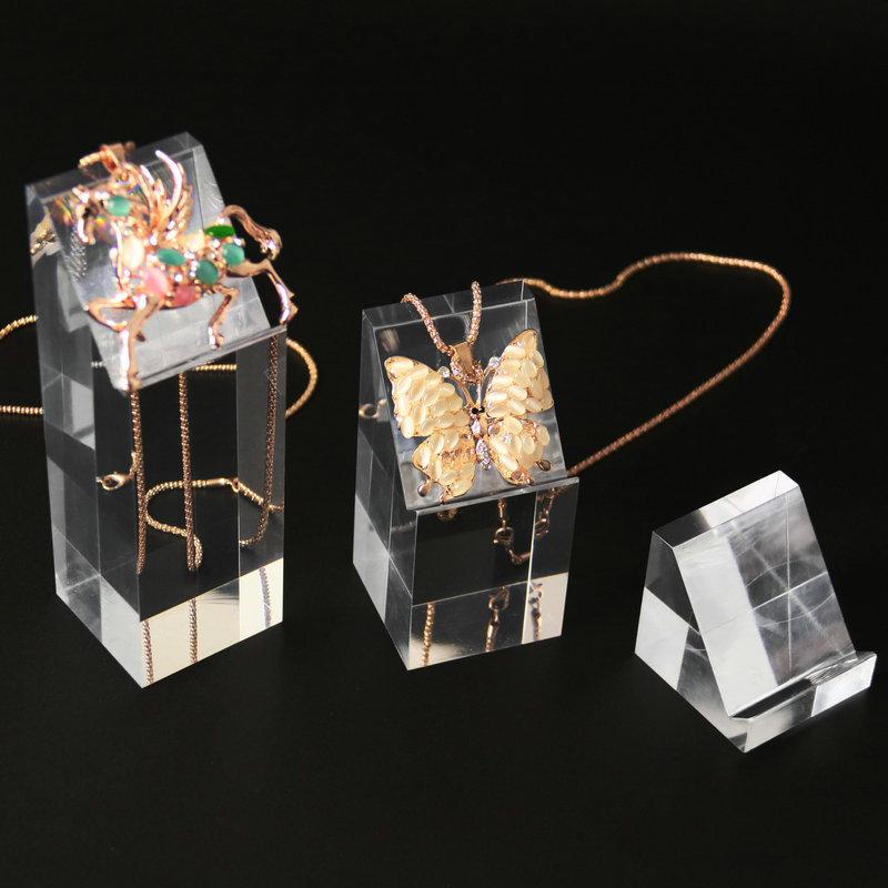 亚克力展示台方柱方块首饰展示架