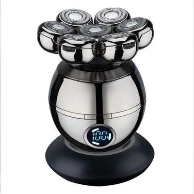 Mens Bald Head Electric Shaver 9 Blades Floating 6In1 Heads