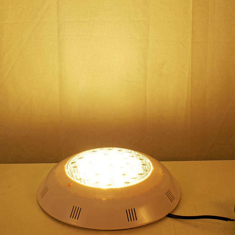 水池品泳池12v照明挂壁式防水景观喷泉七彩灯水下led水底爆灯