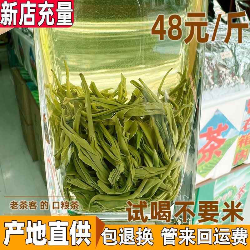 2025新茶四川雅安绿茶蒙顶毛峰甘露茶叶产地直供老茶客口粮清香型