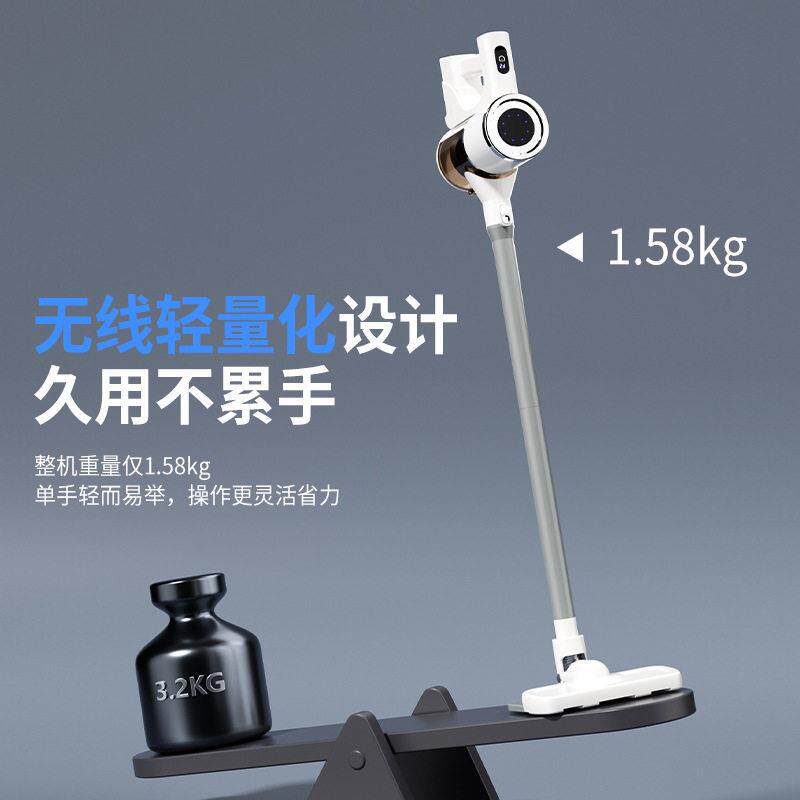2025吸尘器家用大吸力手持小型无线吸尘机强劲宠物毛吸拖地一体机