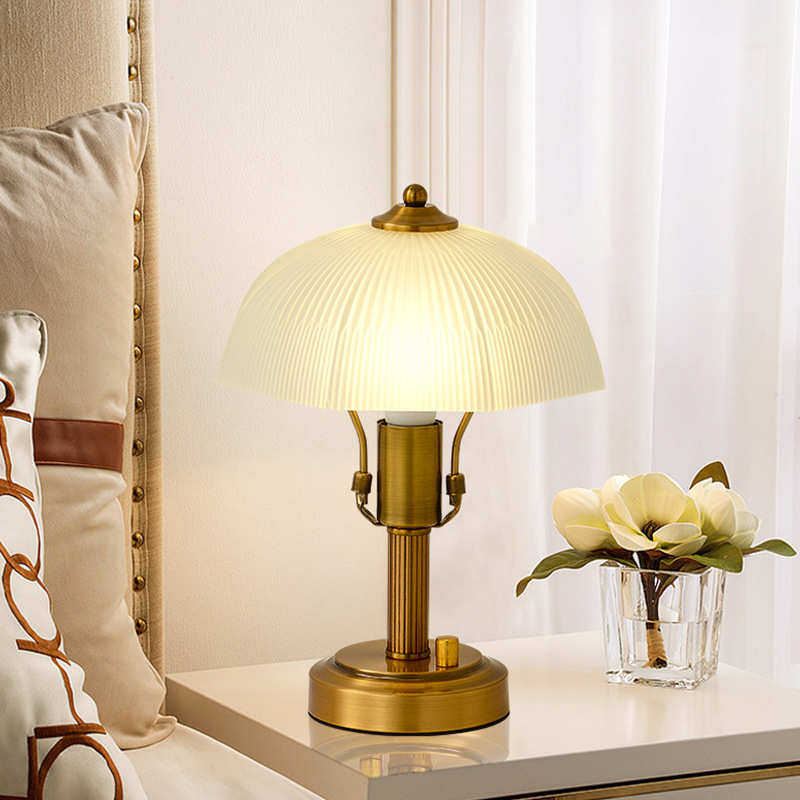 复古台灯床头灯小夜灯美式卧室装饰氛围感欧式客厅桌面护眼阅读灯,家装灯饰光源,装饰台灯,淘宝优惠券,粉丝福利购,淘宝优惠卷