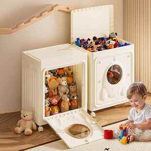 衣被服收纳家用箱超大ZPR整容量带滑轮折叠翻盖理箱换季衣物子储