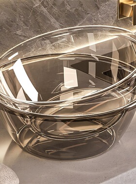 洗脸盆高级感 家用轻奢耐摔洗漱盆子洗脚盆宿舍洗头盆 高颜值脸盆