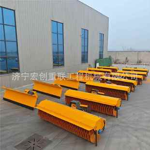 车载式除雪城加滚刷厂家市机道路市政环卫扫雪装55扬雪机除