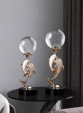 10235953轻奢家入户玄MUF电视装柜酒柜关客居厅摆件办公室感饰品