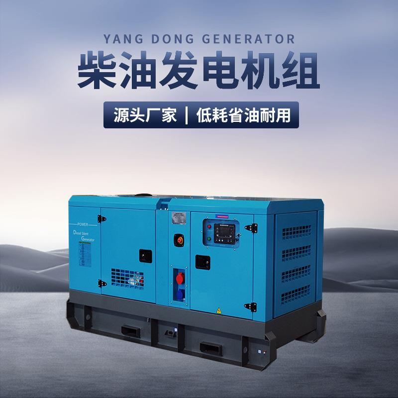 扬动柴油发电机20KW小型发电机低噪音25KVA静音全自动厂家直供