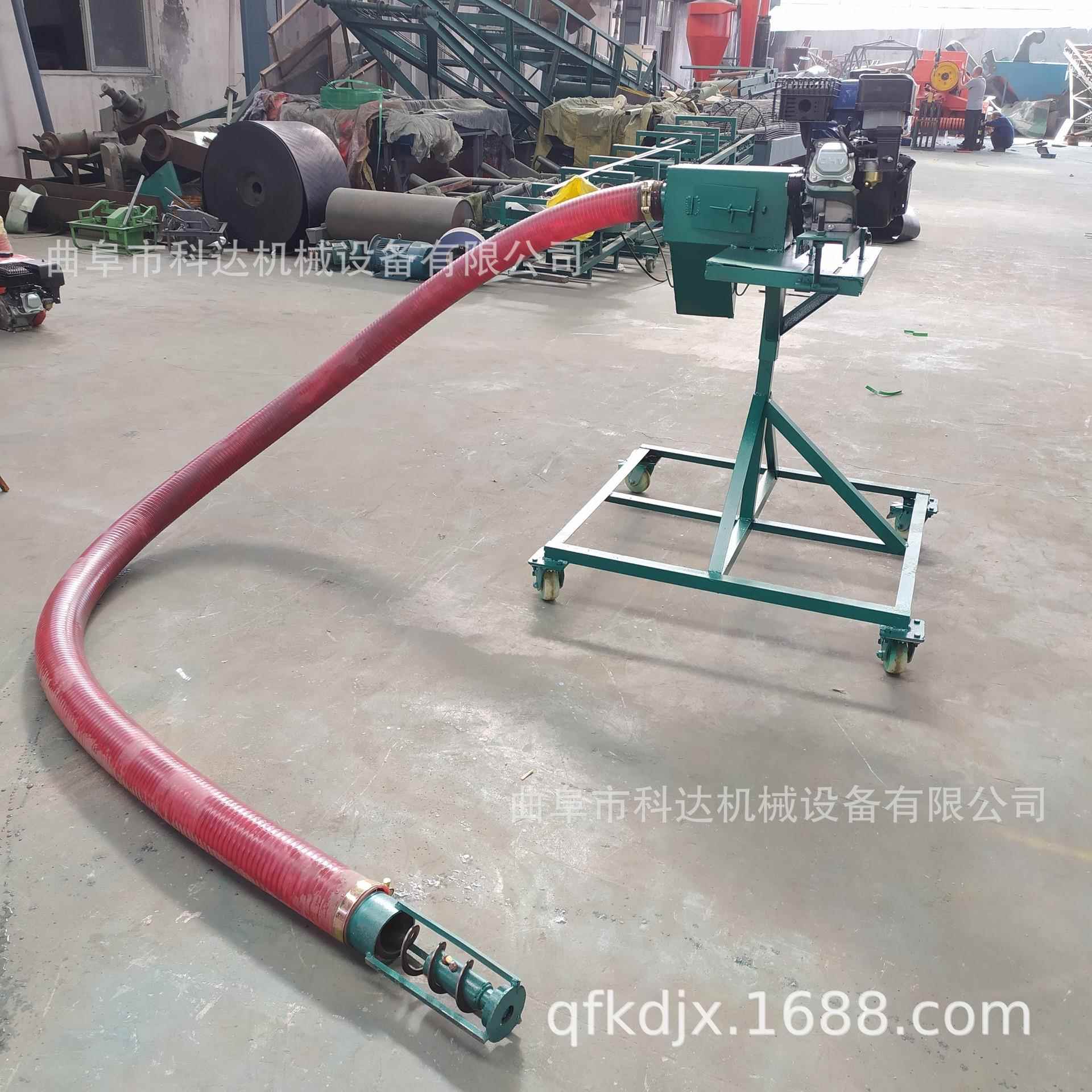 家用小型软管吸粮机自吸式稻谷装袋上料机车载式抽粮吸料机
