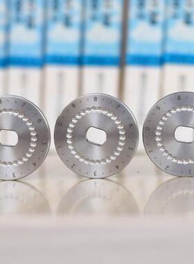 DIY手摇磨豆机调节片配件 泰摩栗子c/c2/c3/c3s slim g1刻度盘