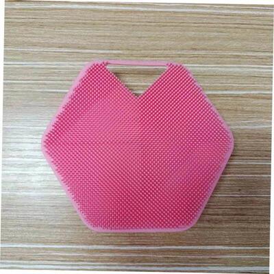 Soft Silicone Body Scrubber Handheld Shower Cleansing Brush