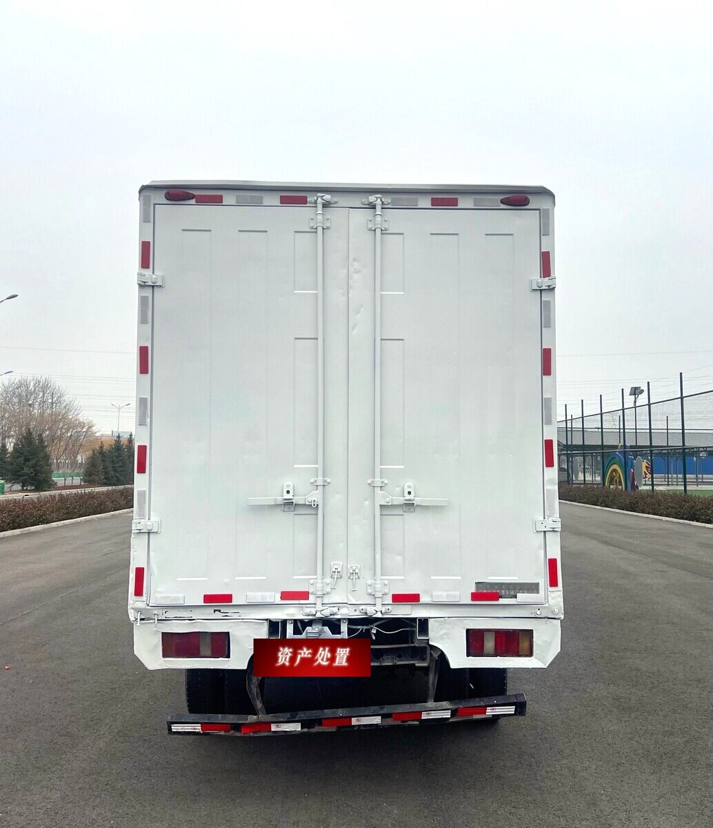 4月27日天津20年上牌江铃顺达轻型厢式货车柴油蓝牌手续齐全正常过户网络拍卖公告