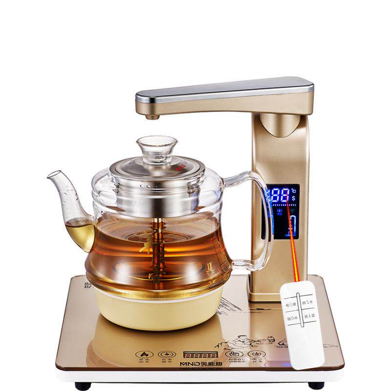 美能迪自动上水壶玻璃上水电磁茶炉 抽水烧水套装茶具电茶炉