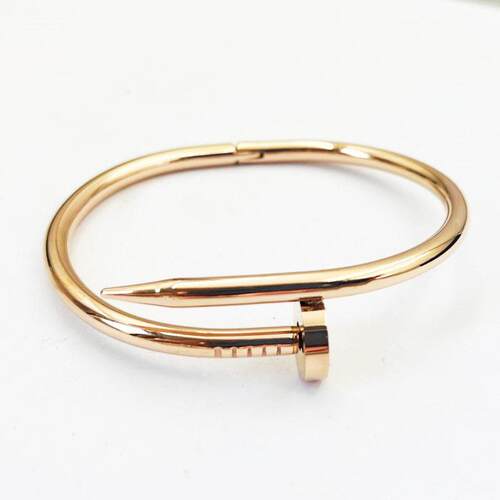 Classic Brand Nail Open Bracelets Female Temperament Simple