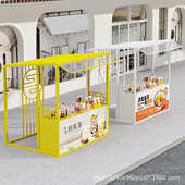 架商场展示架促销 夜市文移动售卖铁亭展会活动花车摊位艺集市旅