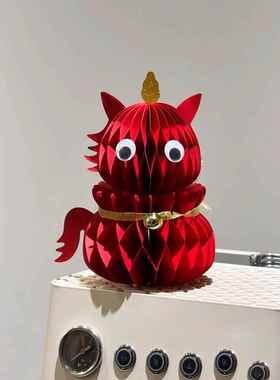 马年摆件客厅入户玄关桌面家居好物电视柜新年装饰过年氛围布置