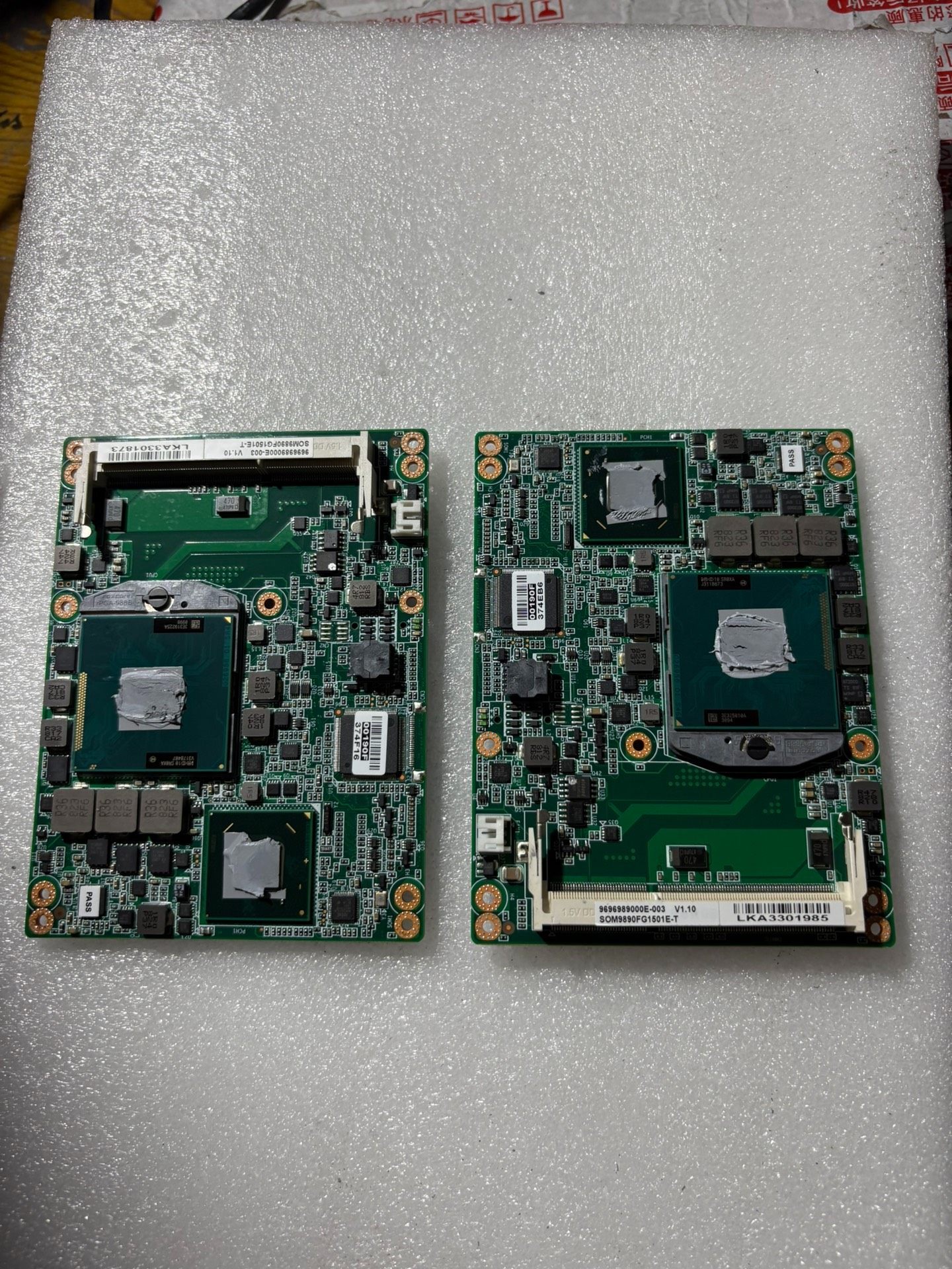 研华SOM-9890 REV.A1   嵌入式主板 带i5-