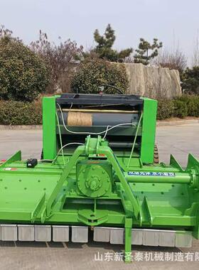 高效率秸秆粉碎打捆机工作视频站立秸秆青储粉碎打捆机现货直销