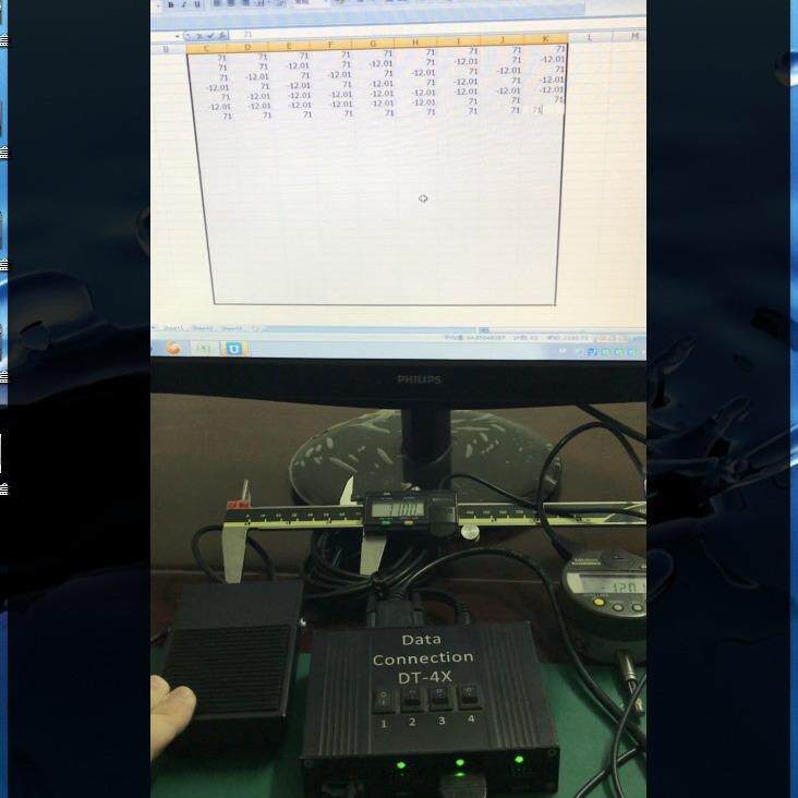 卡尺千分表百分表量具数据转换盒DT-4X 采集器三丰仪器数据采集器