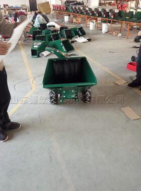 小型树枝农作物秸秆杂草粉碎机移动式碎枝机道路树枝修剪设备