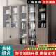件柜木质储物柜公落地资料柜档案柜家用带al2323玻璃办门收纳文柜
