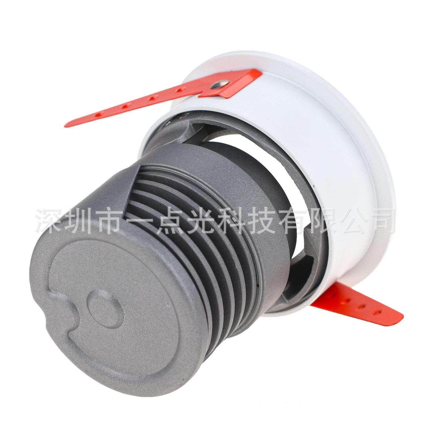 led天花灯嵌入式6瓦10瓦12瓦110v可调光走廊服装店电视墙背景灯