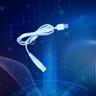 双圆孔扁头电源线 F27 冲牙器通用充电线适用博皓5002 5025