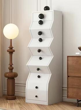 古风实木斗柜客厅不规中五斗柜收全纳餐65807边柜玄关储物柜则置