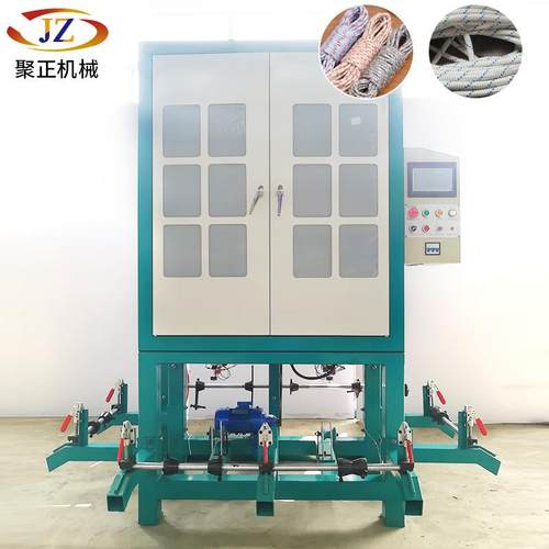 厂家16锭高速双头电线电缆编织机全自动纬纱机高速电线缆编织机