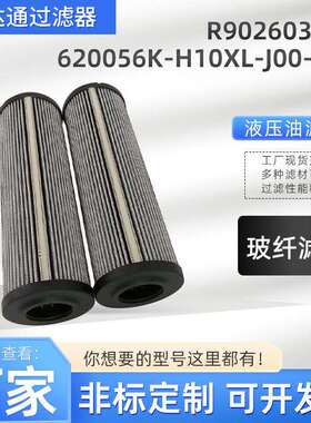 液压油滤芯R902603298 620056K-H10XL-J00-0-V工程机械发电机滤芯