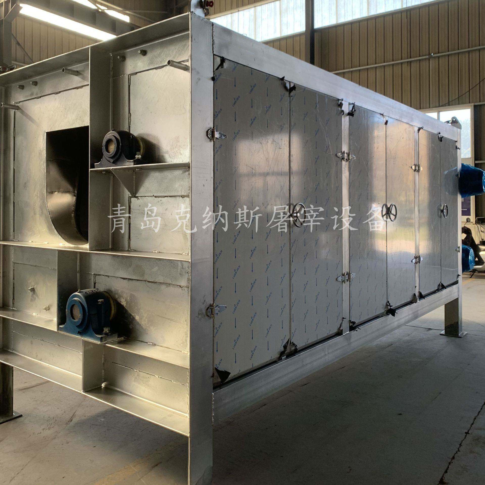 生猪屠宰螺旋打毛机:双机串联脱毛,自动化作业,脱毛率高