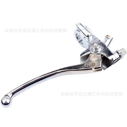摩托车配件 适用Honda Kawasaki Suzuki电镀铬左离合把手柄22MM