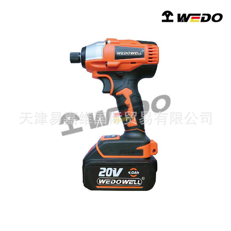 wedowell无碳刷锂电冲击扳手20V锂电冲击起子12V双速钻20V手电钻