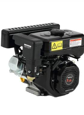 雅马哈款7hp170f全红手启动单缸四冲程油滤式GX210水泵打药机汽油